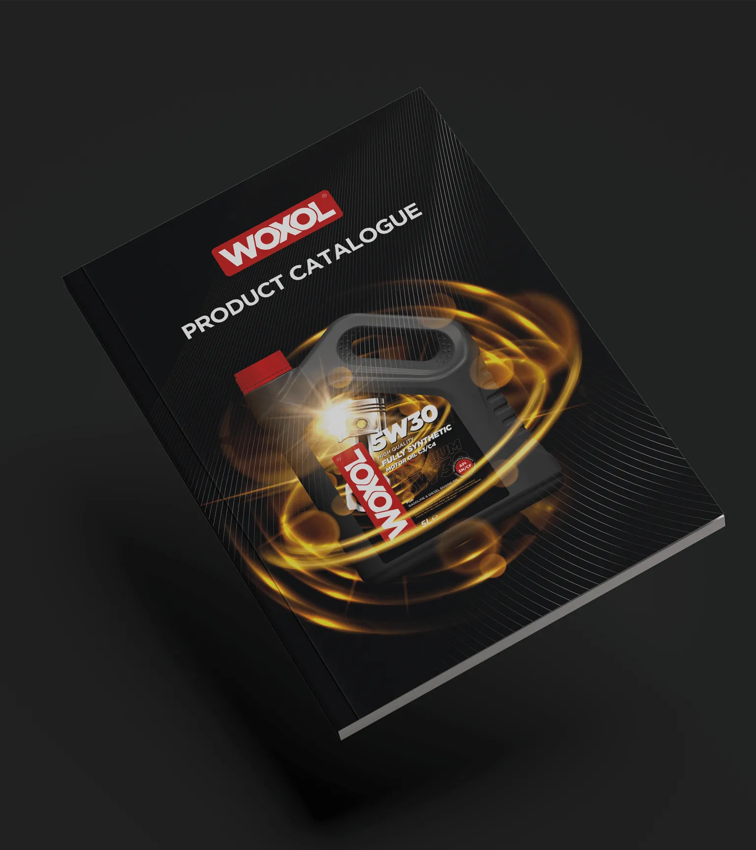 Titelseite des Woxol Produktkatalogs